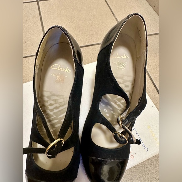 Clarks Camelia Kate Black Heels – UK 4.5 / US 7 - Picture 5 of 7